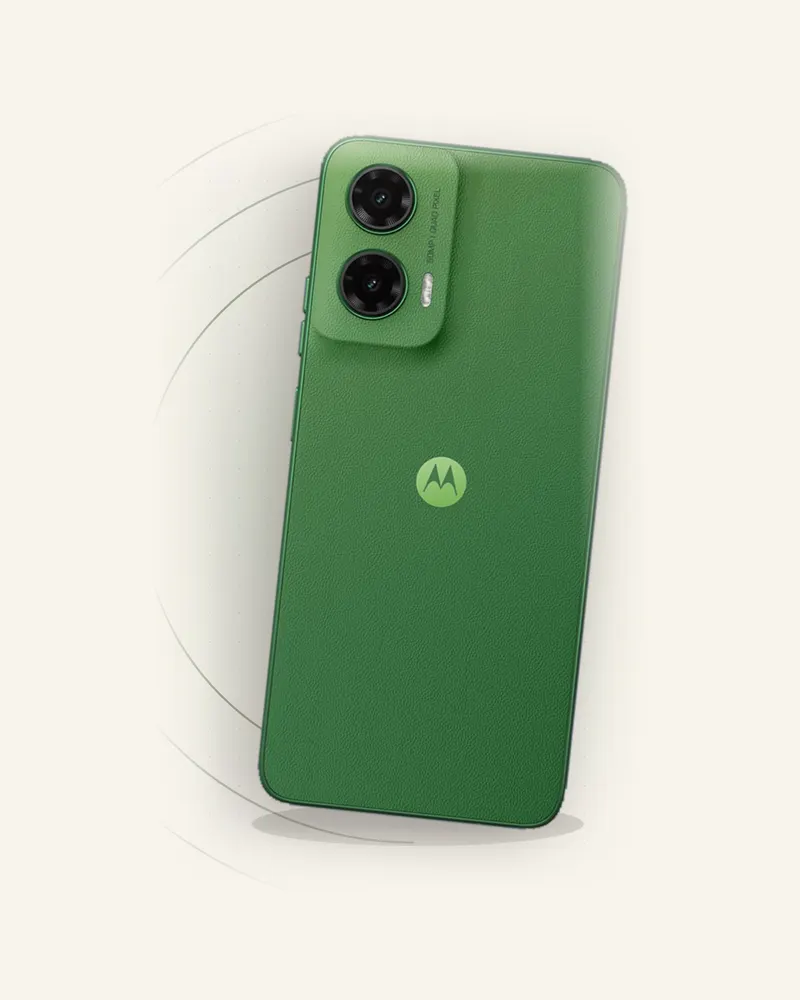 Celular Motorola verde